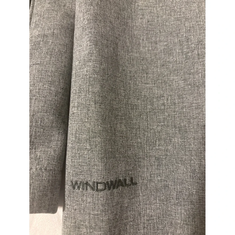 The North Face WindWall Softshell Jacket Mens M Gray Full Zip Outdoor